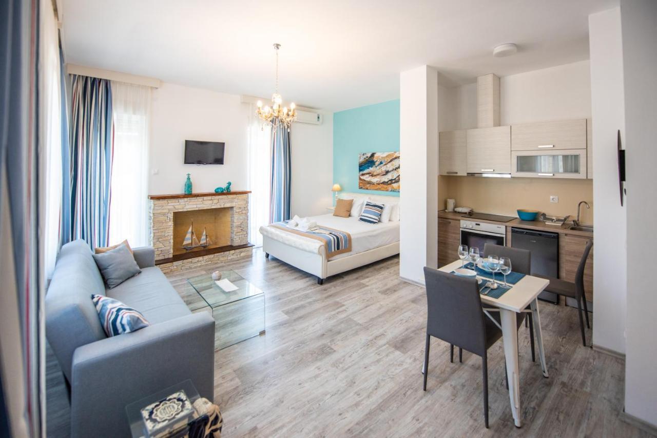 Thasos Blue Apartments Prínos Exteriör bild